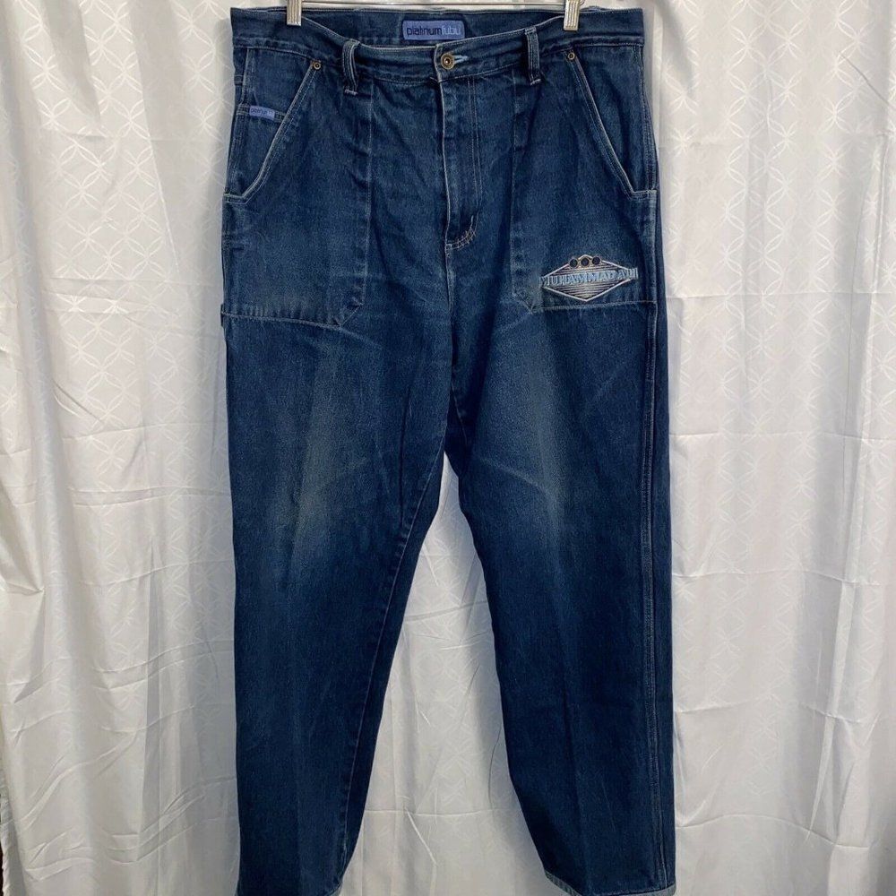 Platimun Fubu Muhammad Ali Carpenter Jeans 38x34